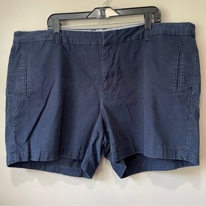 Navy Shorts 5.5” Inseam